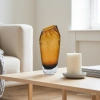 Glass bottle, crystal glass vase, transparent thickened wholesale, hydroponic flower arrangement, large creative living room decoration vase details Picture